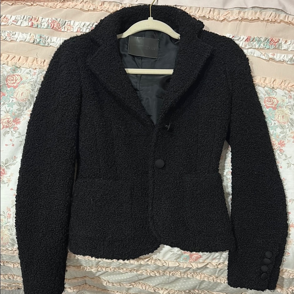 Bally Black Tailored Blazer with Notched Lapel